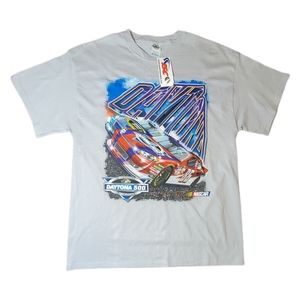 NWT 2012 NASCAR 54th Annual Daytona 500 T-shirt Size Large Double Sided